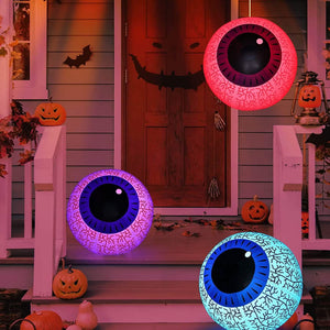 24-Inch Halloween Inflatable Ghost Eyeball Decor — view 6