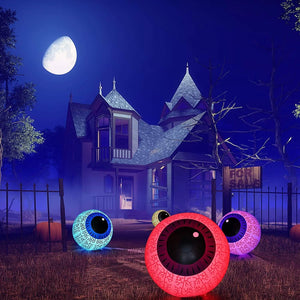 24-Inch Halloween Inflatable Ghost Eyeball Decor — view 8