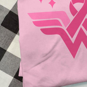 "In October We Wear Pink" Horror Halloween Breast Cancer Shirt – Support Squad Tee, Cancer Survivor Apparel — view 3