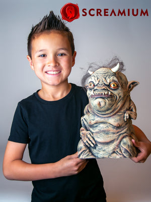 Troglyns COLDRAK Prop Troll Gremlin Monster with Wispy Hair Halloween Decoration — view 2