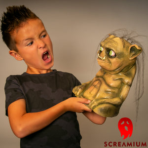 Troglyns FUNGUS Prop Troll Gremlin Monster with Stringy Hair Halloween Decoration — view 3