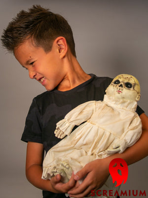 Creepy Doll Prop Monster Baby Halloween Decoration — view 2