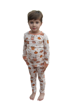 Pumpkin Spice (Long Sleeve PJ) — view 3
