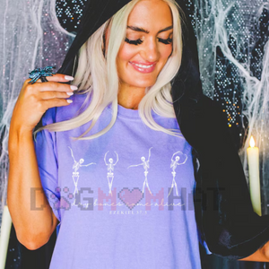 "Dry Bones Come Alive" Christian Halloween Shirt – Dancing Skeleton Fall Jesus Tee — view 2