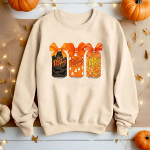Dr Pepper Halloween Sweatshirt – Spooky Soda Graphic Crewneck — view 2