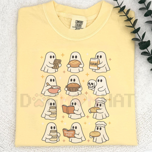 Sourdough Bread Halloween Shirt – Ghosts Funny Baker Homemaker Tee — view 2