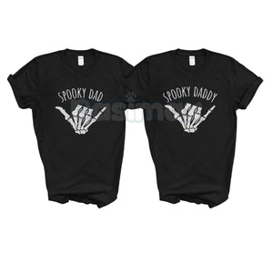 Spooky Halloween Matching Family Shirts - Mom, Dad, Sister, Brother & More! Coordinated Holiday Tees — view 2