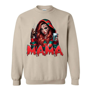 Halloween Spooky Mama Sweatshirt – Cool & Funny Mom Gift — view 2