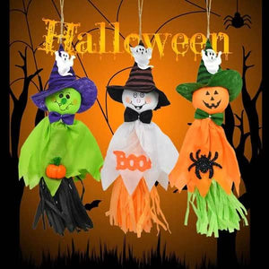 3-Pack: Scarecrow Horror Ghost Pendant Halloween Decor — view 8