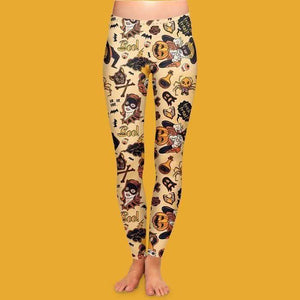 3-Pack: Women's Halloween Special Premium Wicked Cool Leggings — view 3