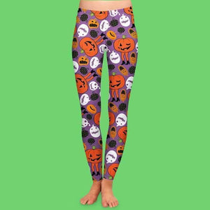 3-Pack: Women's Halloween Special Premium Wicked Cool Leggings — view 4