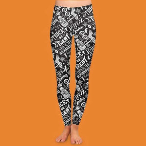 3-Pack: Women's Halloween Special Premium Wicked Cool Leggings — view 2