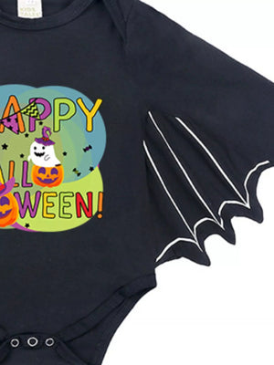 Children's Halloween Bat Bodysuit & Hat Costume Set — view 35