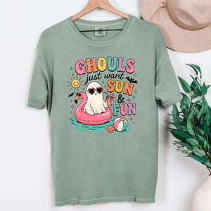 Summerween Shirt - Retro Spooky Beach Tee | Pastel Goth Halloween Summer Top — view 8