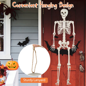 5.4 FT Halloween Skeleton Decoration Life Size Large Skeleton — view 7