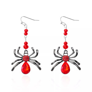 Halloween Spider Dangle Earrings — view 11