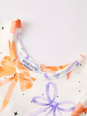 Halloween Bow Spring and Summer Girls Dress — view 8