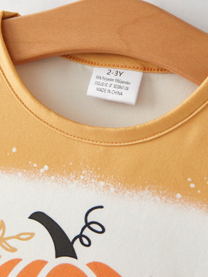 Fall Thanksgiving Halloween 3 pieces Short sleeve O-neck T-shirt — view 7