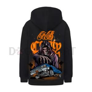 FB County Heavyweight Oversized Halloween Graphic Hoodie — view 3