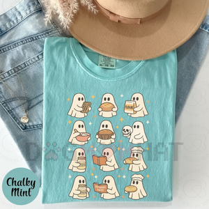 Sourdough Bread Halloween Shirt – Ghosts Funny Baker Homemaker Tee — view 3