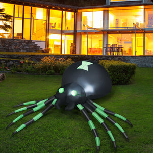 6 Feet Halloween Inflatable Blow-Up Spider — view 6