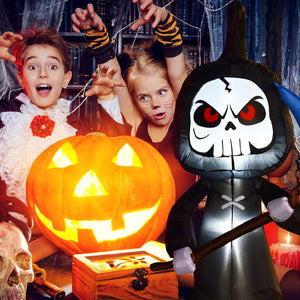 6 Feet Halloween Inflatable Decorations with Built-in LED Lights — view 7