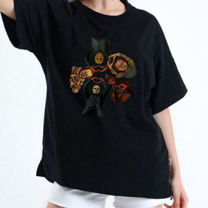 "Horror Friends" Halloween T-Shirt - Iconic Serial Killers Graphic Tee, Y2K Nostalgia Apparel — view 3