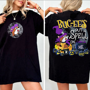 Buc-ee’s 2025 Halloween Glow-in-the-Dark T-Shirt - "Put a Spell on Me" Limited Edition Spooky Tee — view 3