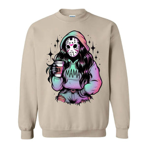 Halloween Spooky Mama Sweatshirt – Cool & Funny Mom Gift — view 3