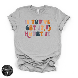 Got It, Haunt It Tee | Cute Halloween Ghost Graphic T-Shirt — view 2