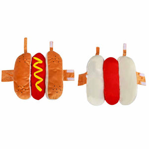 Funny Dog Costume - Hot Dog Design Pet Apparel — view 9