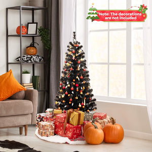 4.5 Feet Artificial Halloween Tree with 6 Lighting Modes and 5 Musics — view 2