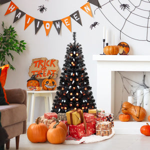 4.5 Feet Artificial Halloween Tree with 6 Lighting Modes and 5 Musics — view 7