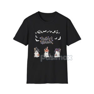 Spooky Boo Ghost T-Shirt - Cute Halloween Ghost Tee, Simple Spooky Apparel — view 4