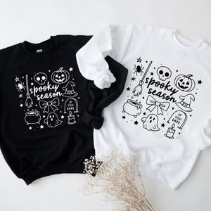 Spooky Season Sweatshirt – Cozy & Classic Halloween Crewneck — view 4