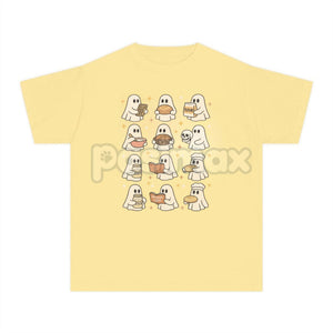 Sourdough Bread Halloween Shirt – Funny Baker Homemaker Tee, Cute Ghosts Cozy Fall Gift, Spooky Bread Pun T-Shirt — view 4