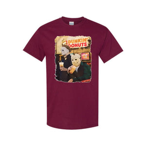 Vintage Horror Cartoon Halloween T-Shirt - Stylish Women's Spooky Top, Retro Gift Idea — view 4