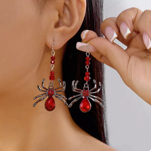 Halloween Spider Dangle Earrings — view 8
