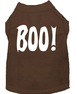 Halloween Pet Dog & Cat Shirt Screen Printed, "Boo!" — view 14