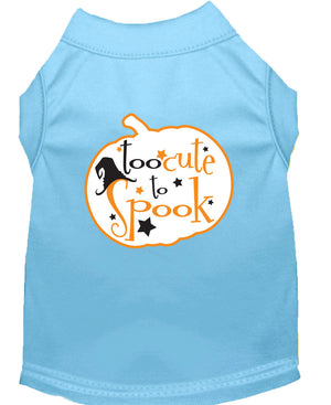 Halloween Pet Dog & Cat Shirt Screen Printed, "Too Cute To Spook" — view 12