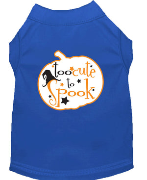 Halloween Pet Dog & Cat Shirt Screen Printed, "Too Cute To Spook" — view 6