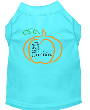 Halloween Pet Dog & Cat Shirt Screen Printed, "Lil Punkin" — view 2
