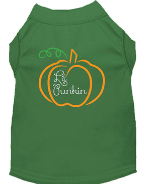 Halloween Pet Dog & Cat Shirt Screen Printed, "Lil Punkin" — view 6