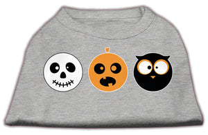 Halloween Pet Dog & Cat Shirt Screen Printed, "The Spook Trio" — view 4