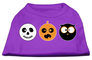 Halloween Pet Dog & Cat Shirt Screen Printed, "The Spook Trio" — view 7
