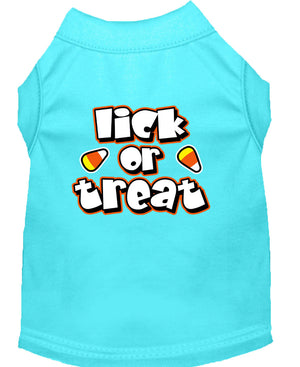 Halloween Pet Dog & Cat Shirt Screen Printed, "Lick or Treat" — view 10