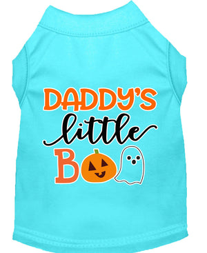 Halloween Pet Dog & Cat Shirt Screen Printed, "Daddy's Little Boo" — view 11