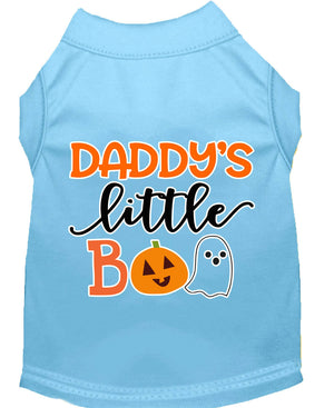 Halloween Pet Dog & Cat Shirt Screen Printed, "Daddy's Little Boo" — view 13