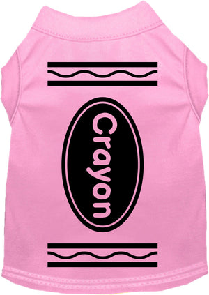 Halloween Pet Dog & Cat Shirt Screen Printed, "Crayon" — view 12