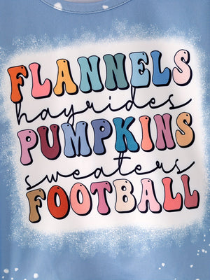 Fall Thanksgiving Halloween 3 pieces Short sleeve O-neck T-shirt — view 4